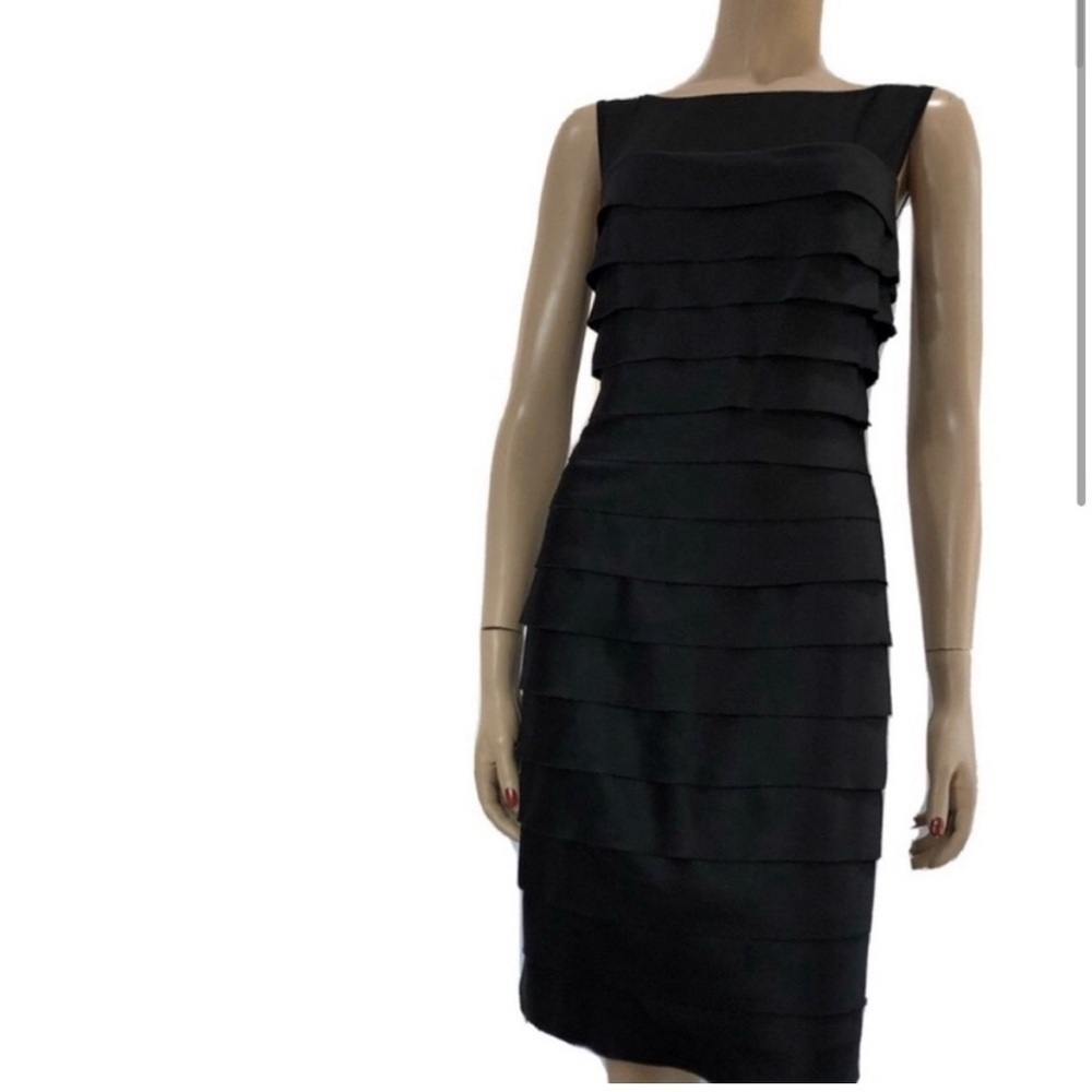 jones wear dress layers bodycon Black Size:10
